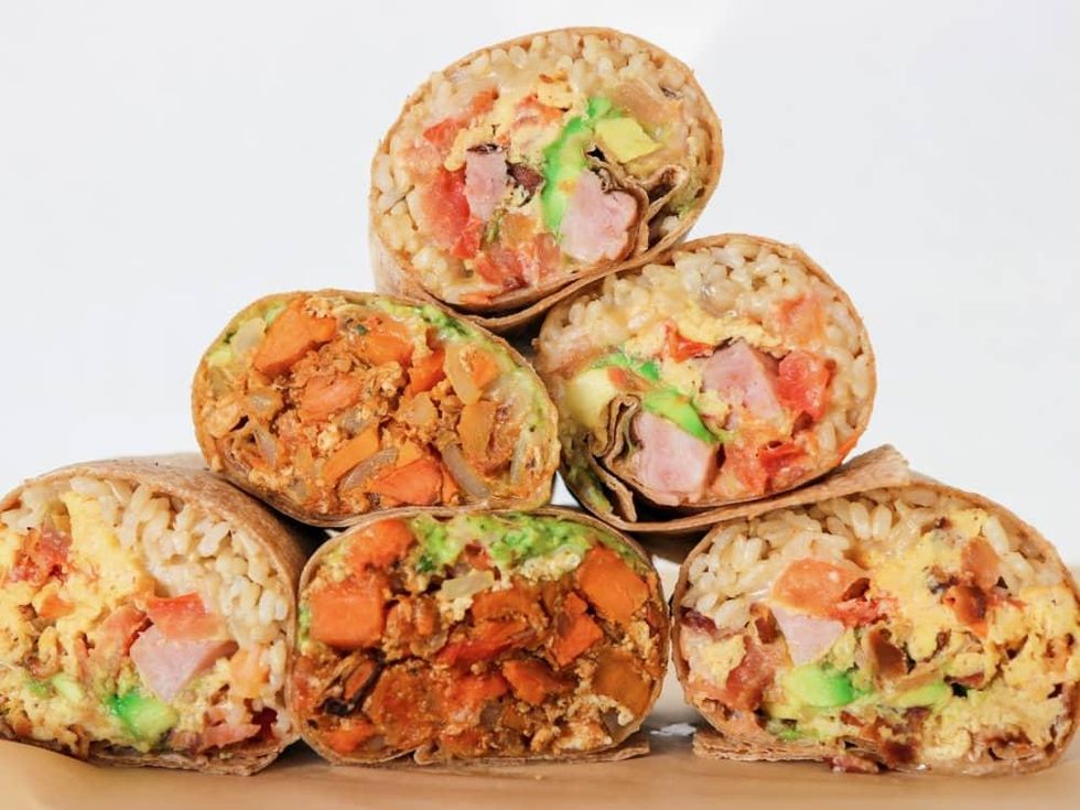 Original ChopShop breakfast wraps