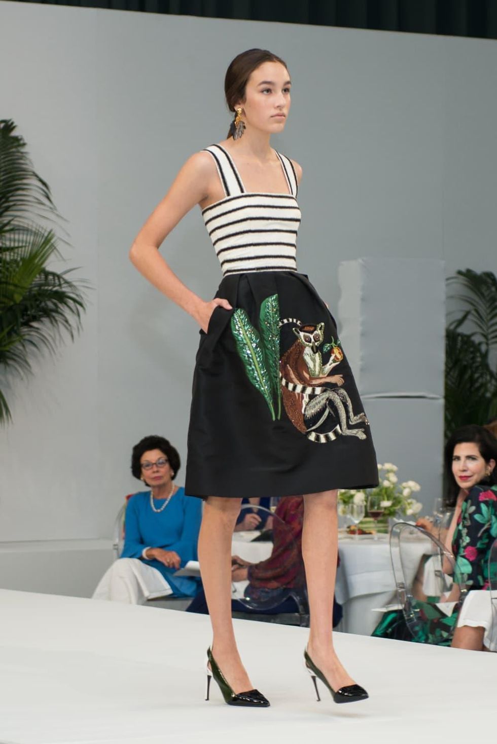 Oscar de la Renta 2018 resort collection monkey