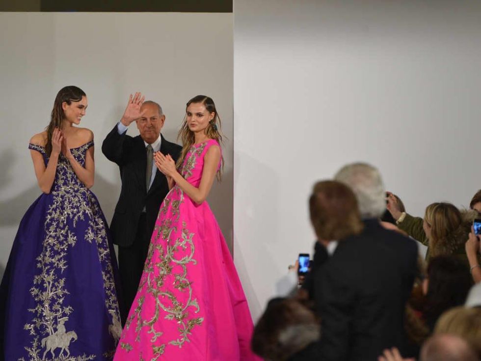 Oscar de la Renta, Mercedes-Benz Fashion Week, February 2013