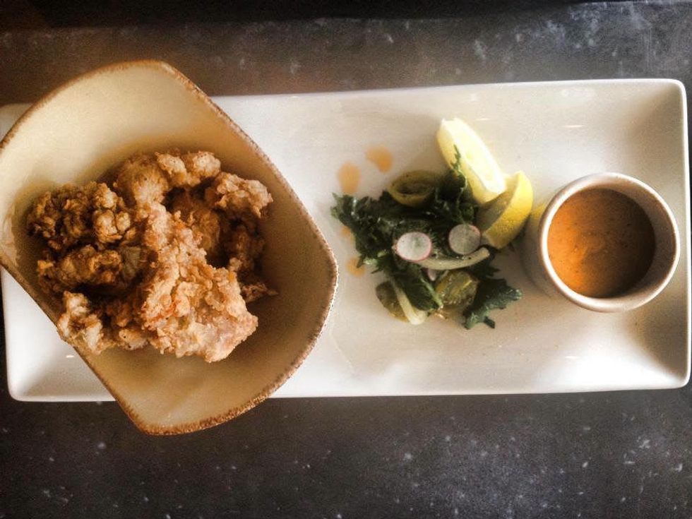 Osteria Mazzantini fried chicken livers