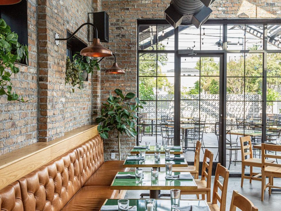 Ostia greenhouse dining room