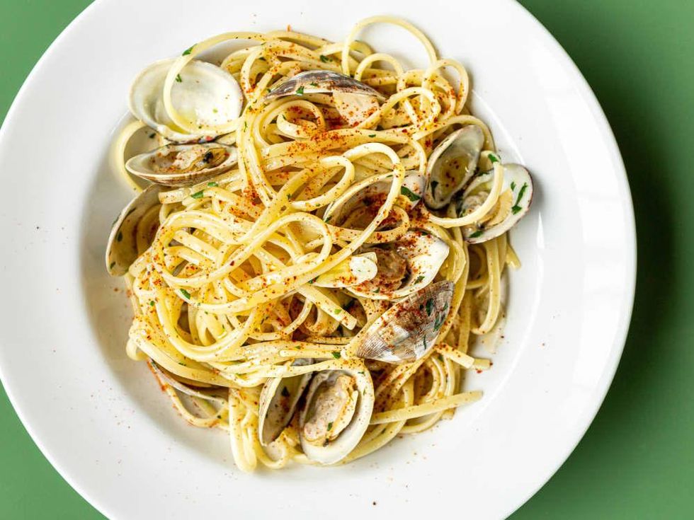 Ostia linguini vongole