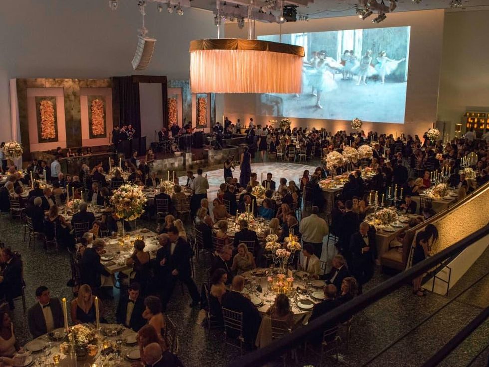 Overall view of Museum of Fine Arts Grand Gala Ball