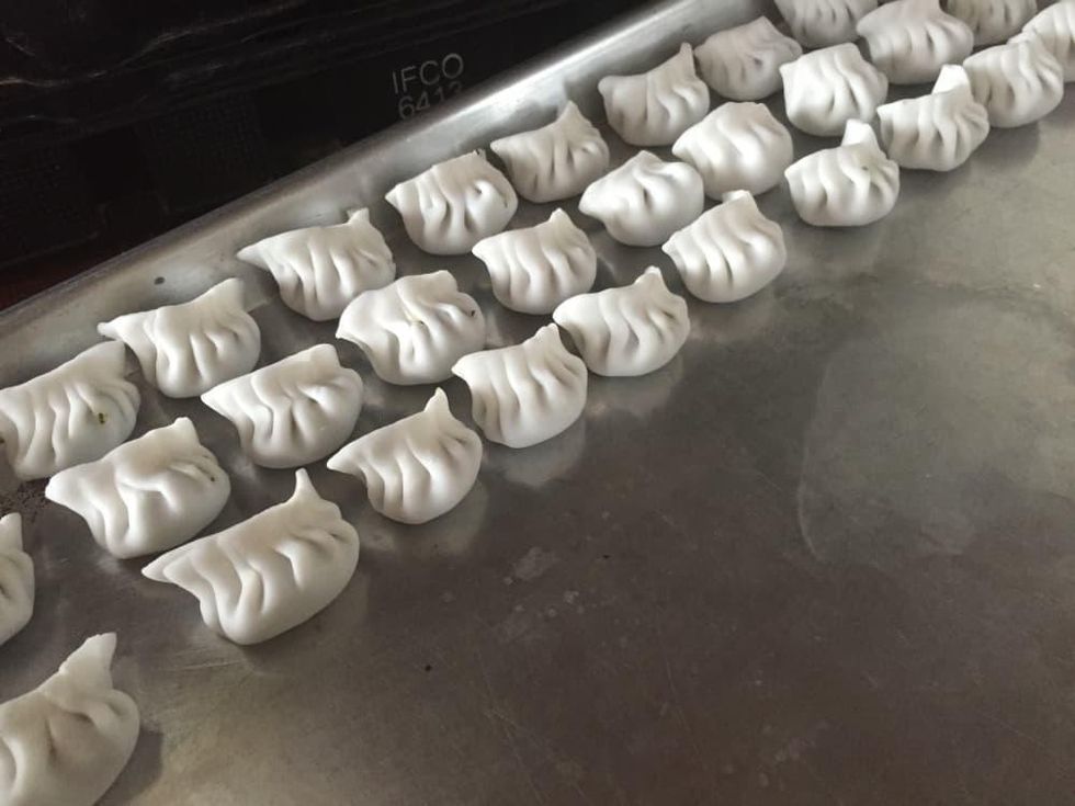 Oxheart Meadowood dumplings