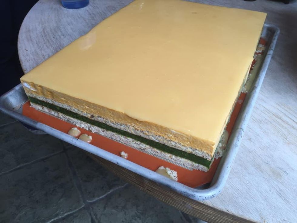 Oxheart Meadowood Karen Man carrot cake