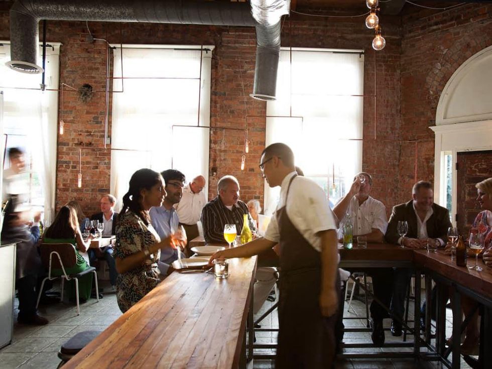 Oxheart Restaurant diners Justin Yu