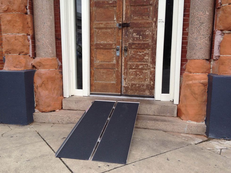 Oxheart wheelchair ramp October 2013