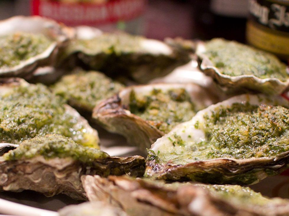 oysters Rockefeller