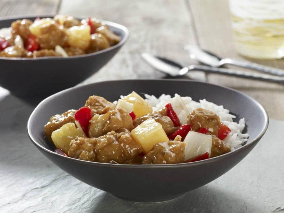 P.F. Chang's sweet and sour pork