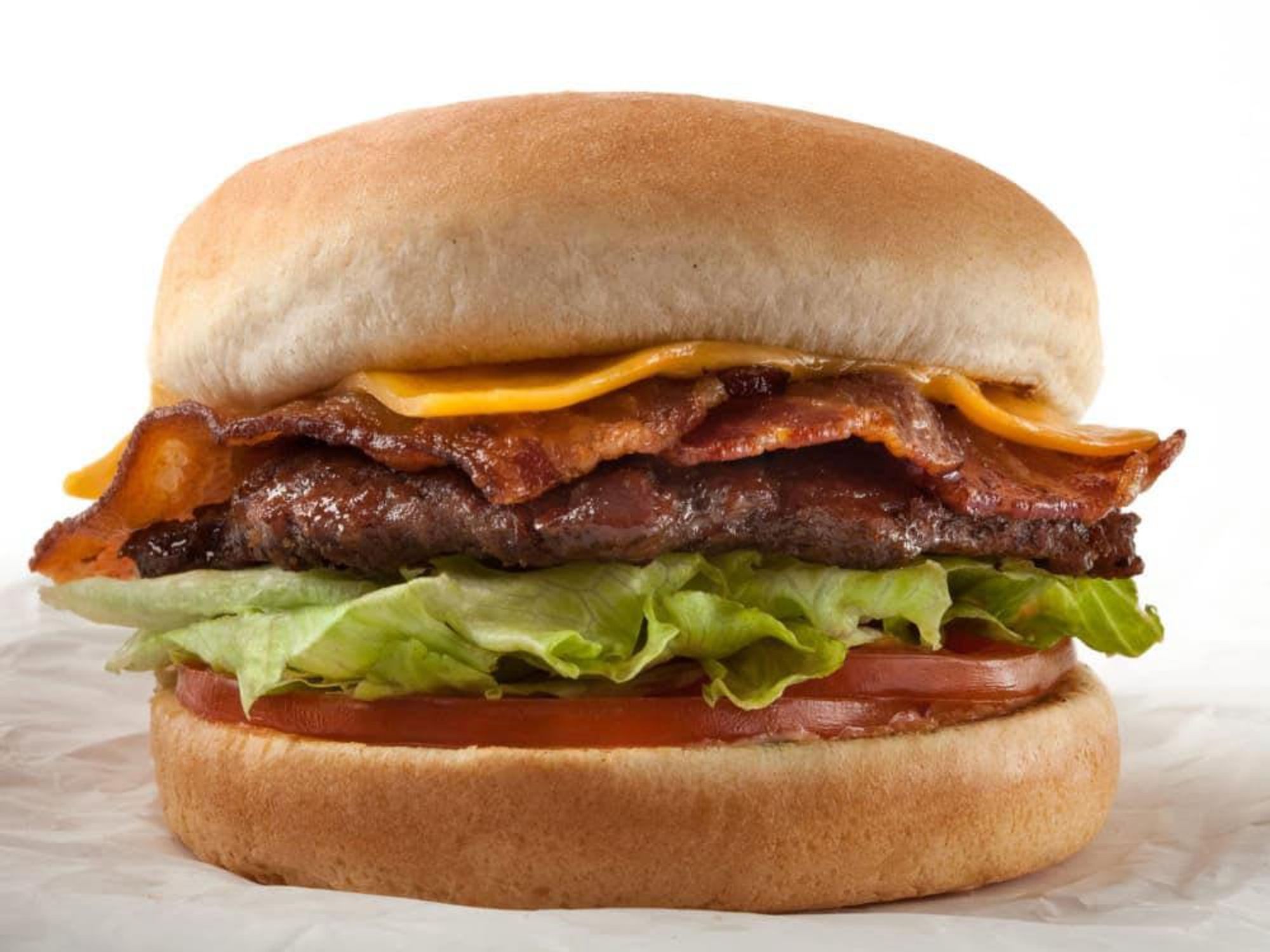 P. Terry's cheeseburger burger