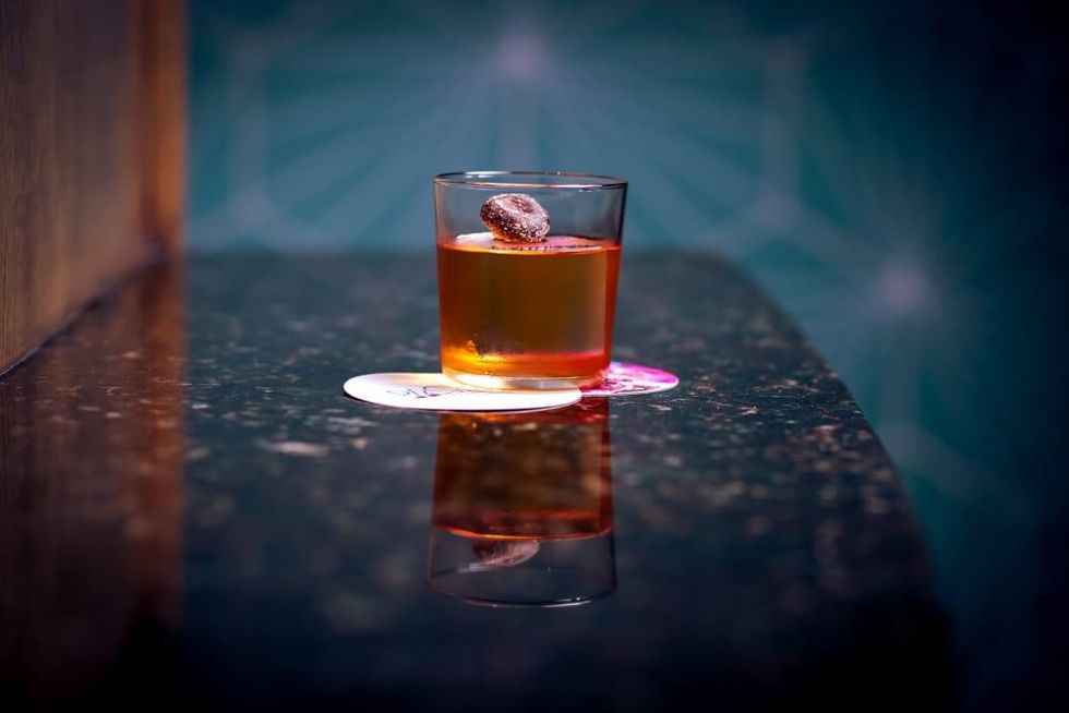 Pacha Nikkei wagyu old fashioned