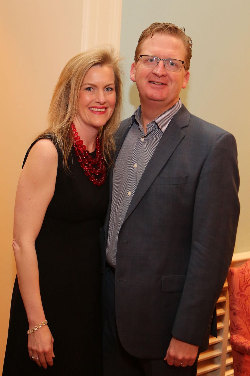 Paige and Ron May at the TUTS Dream Out Loud Celebration March 2015