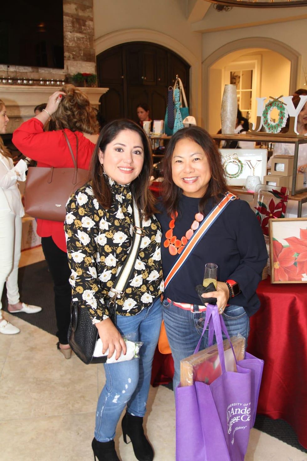 Paige Fertitta Children's Art Project trunk show MD Anderson Margaret Pinkston and Nallely Conley