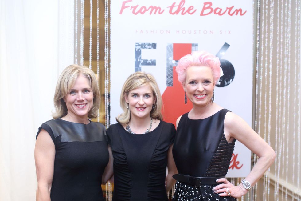 Paige Glass, from left, Courtney Zennet and Vivian Wise at the Sire Under the Stars event March 2015