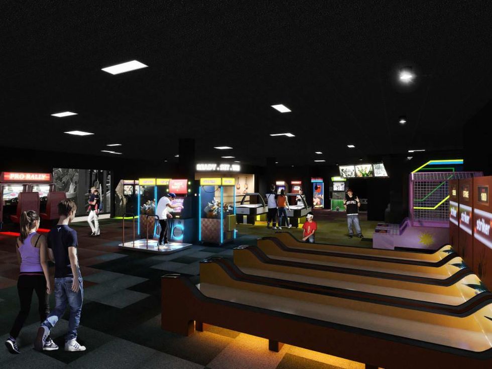 Palace Social rendering arcade