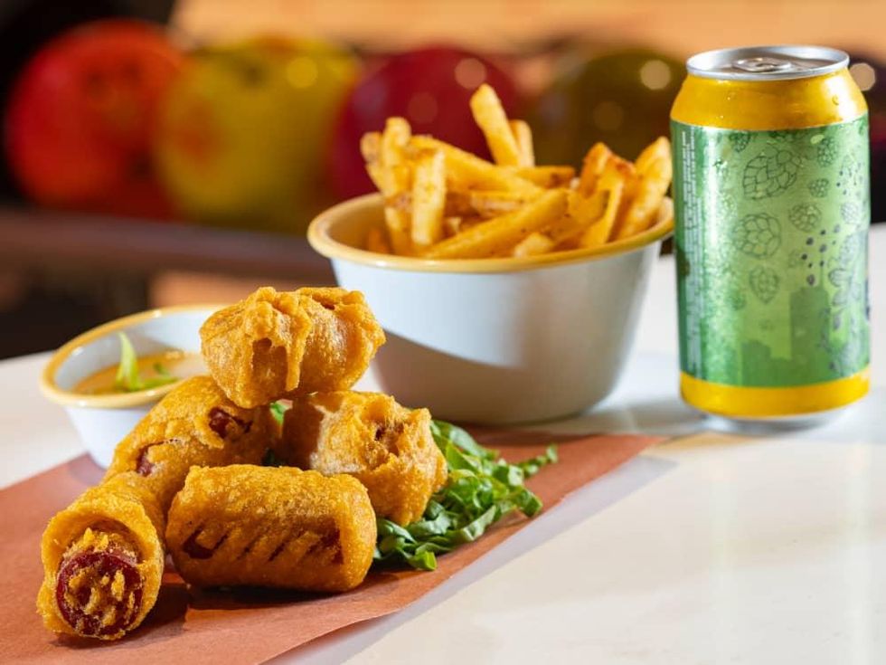 Palace Social tempura hot dog