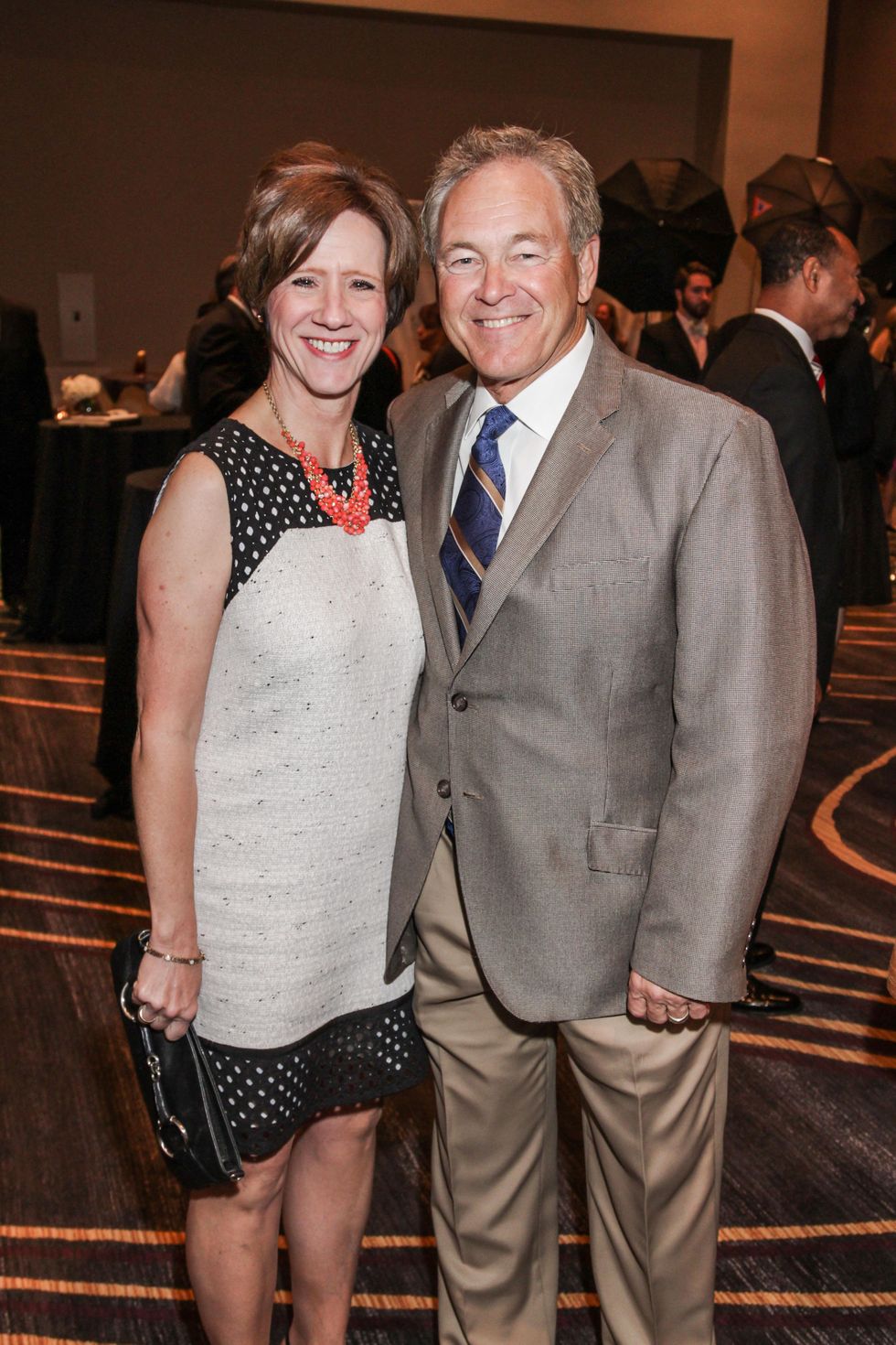 Pam and Rod Harnden at the College of Biblical Studies Rising Star Dinner May 2014