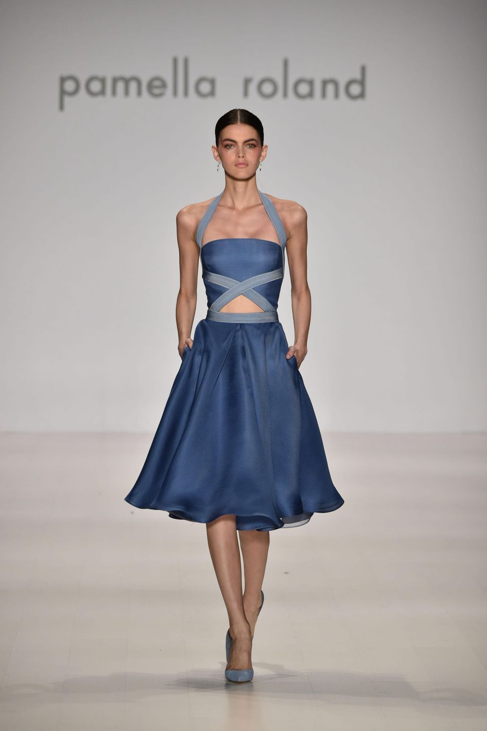 Pamella Roland spring 2015 collection Look 17