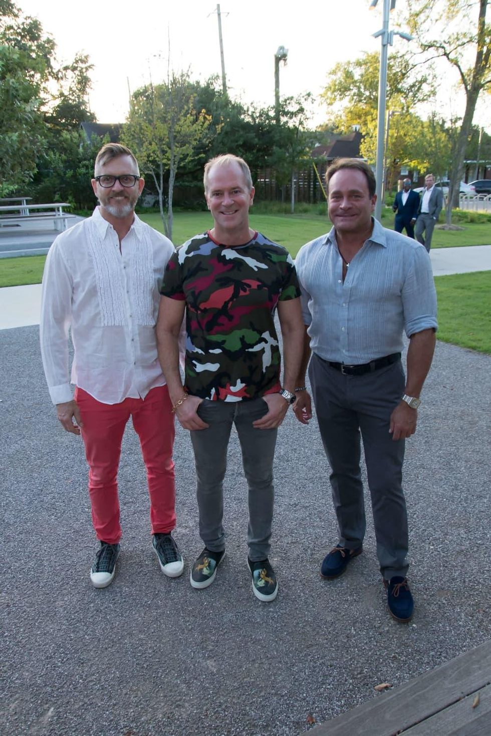 PaperCity launch party, 9/16, Marcus Sloan, Shannon Hall, Don Mafrige Jr.