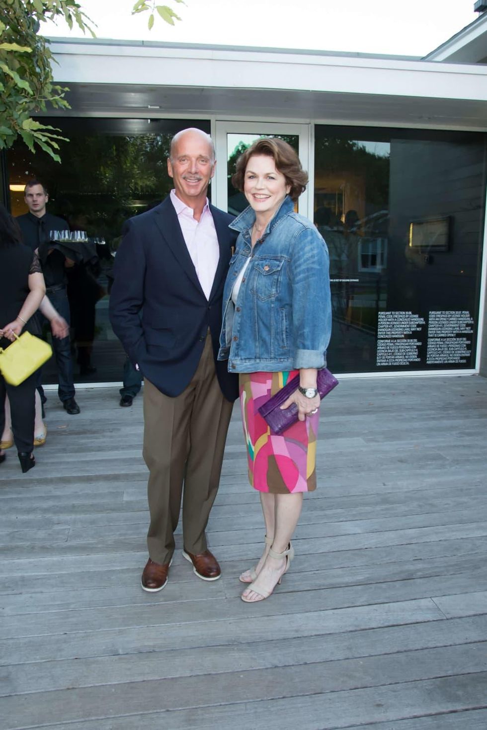 PaperCity launch party, 9/16, Neill Davis, Ruth Davis