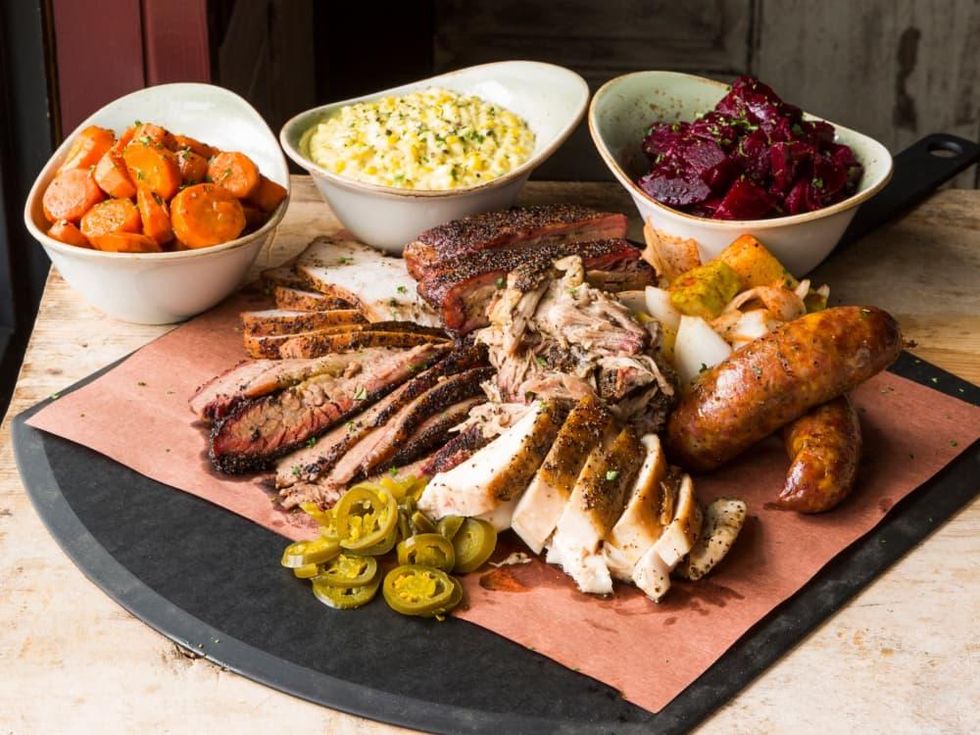 Pappas Delta Blues Smokehouse family feast