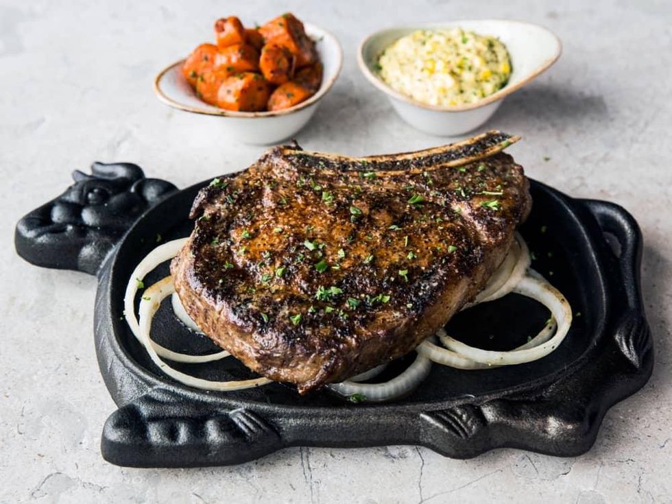 Pappas Delta Blues Smokehouse prime ribeye