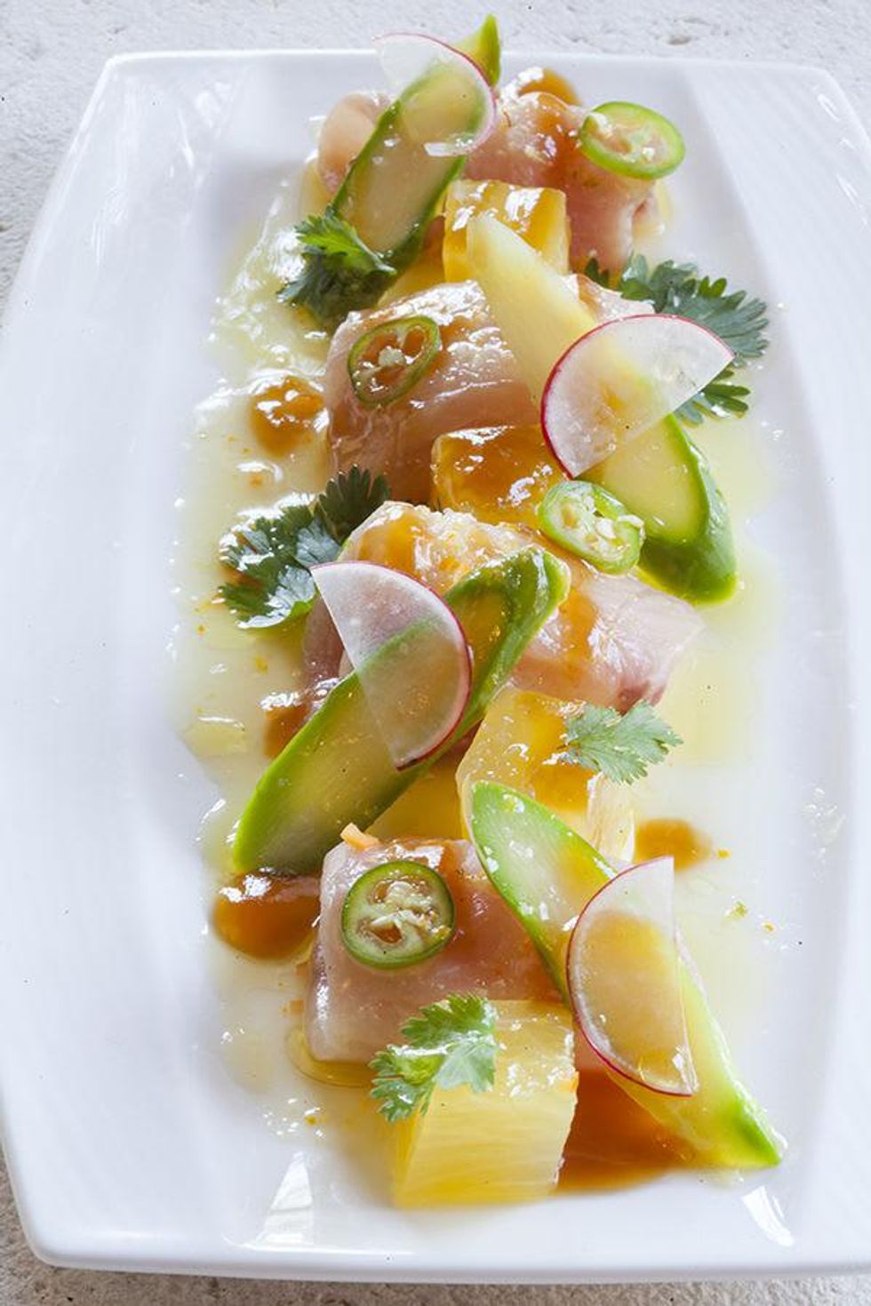 Pappasito's hamachi ceviche