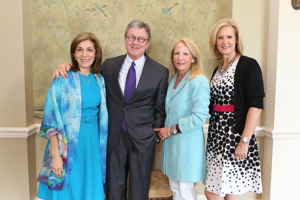 Partners Luncheon 4/16, Maria Pappas, Phil Ferguson, Kathy O'Neil and Kate Lucrezi.