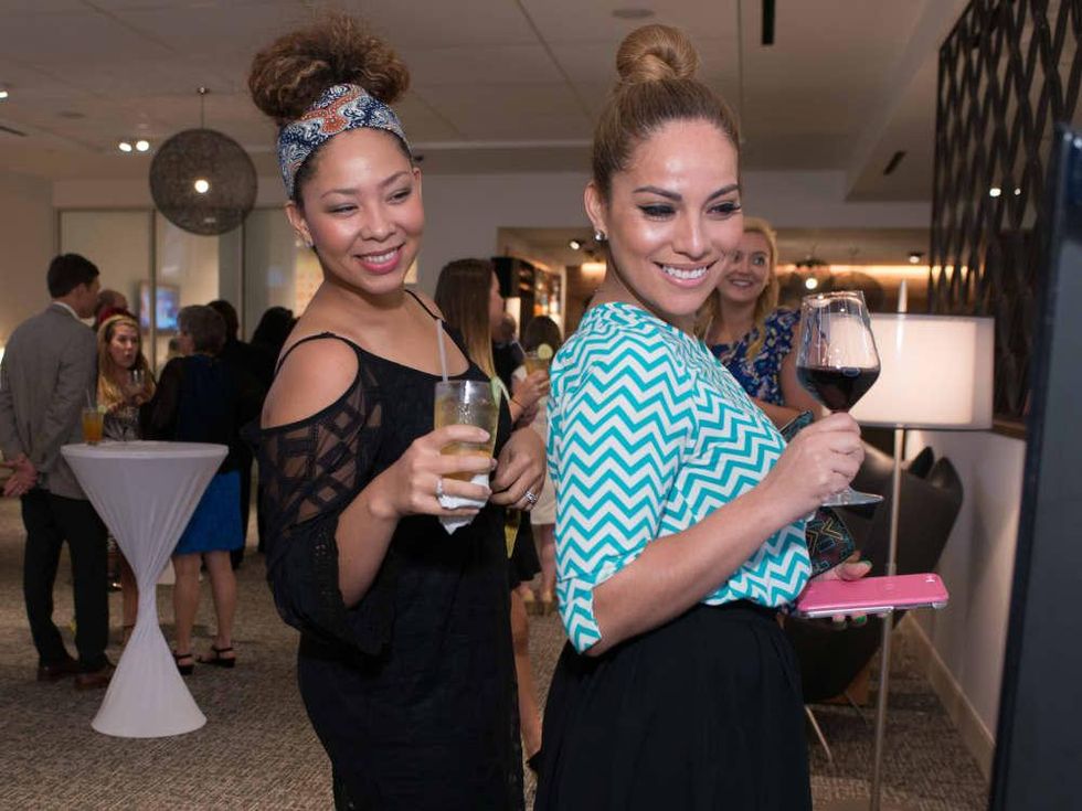 Party at Centurion 6/16, Yvonne Guidry, Stephanie Areche