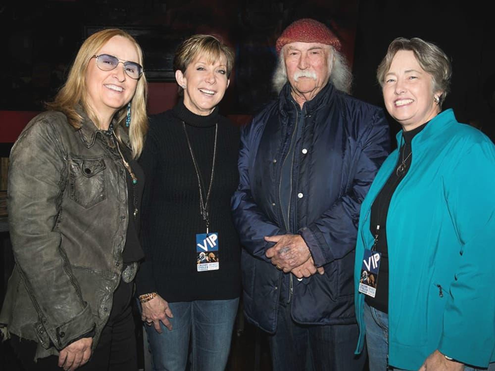 Party Watch David Crosby Melissa Etheridge Dayna Steele