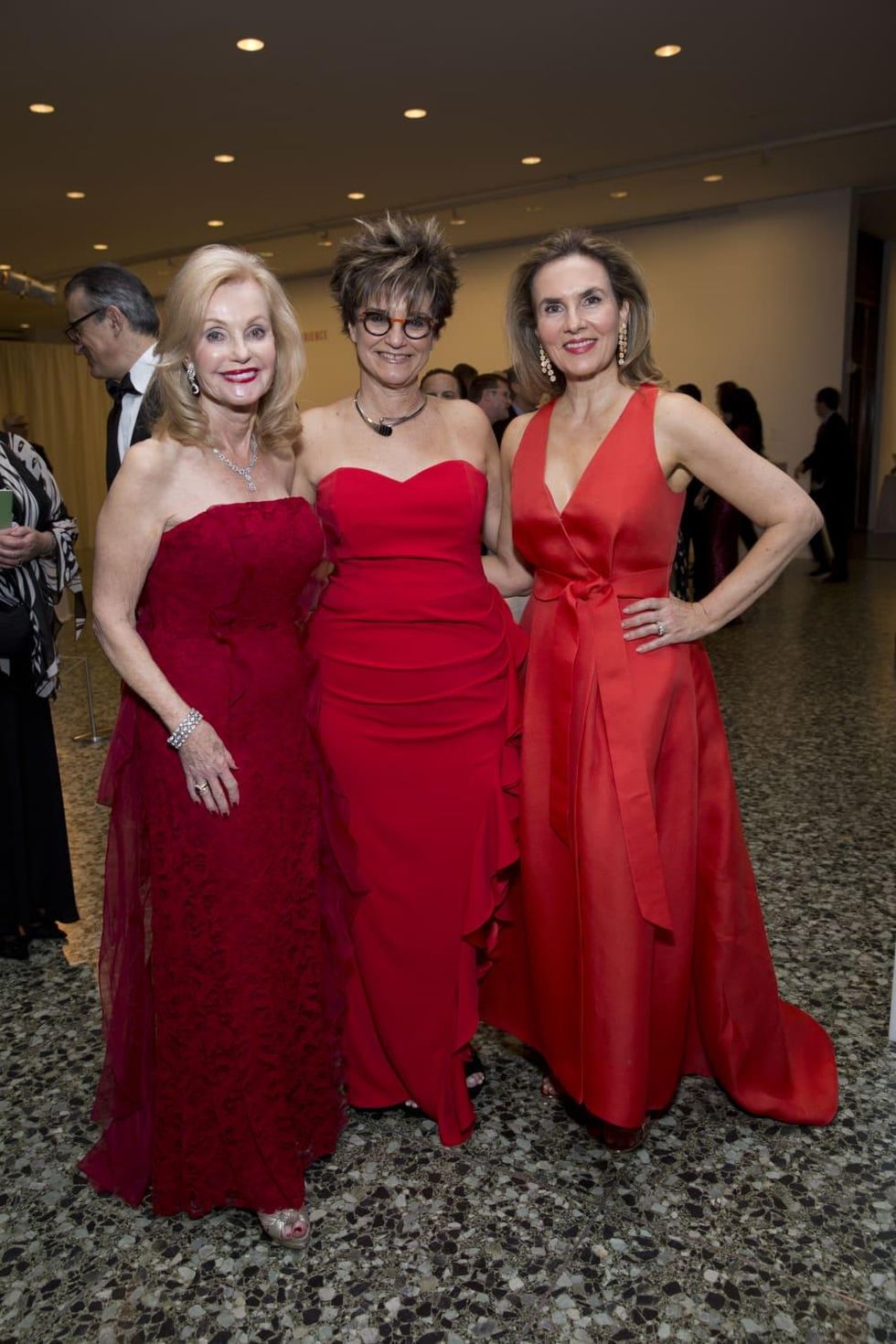 Pat Breen, Mari Carmen Ramirez, Celina Hellmund at Latin American Experience