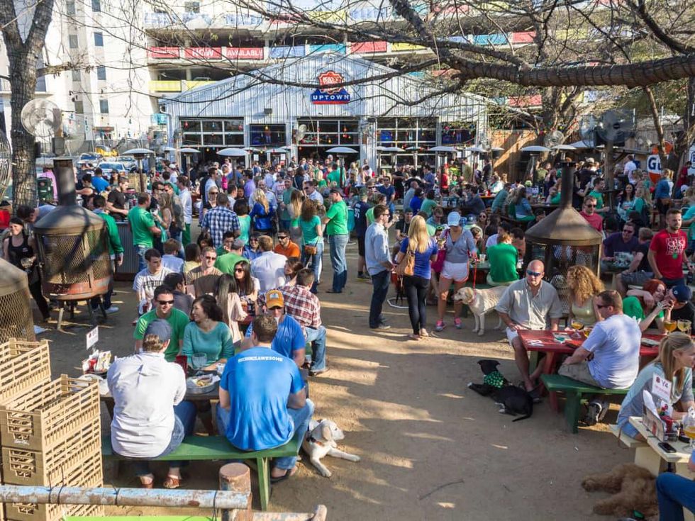 Patio at Katy Trail Ice House in Dallas