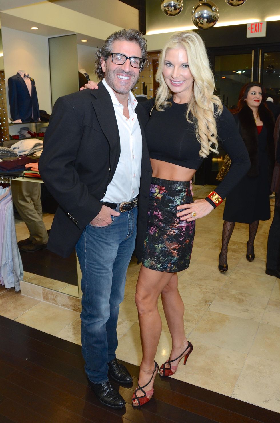 Patrick Levantino and Dr. Romy Mitchell at the Festari Holiday Party December 2014