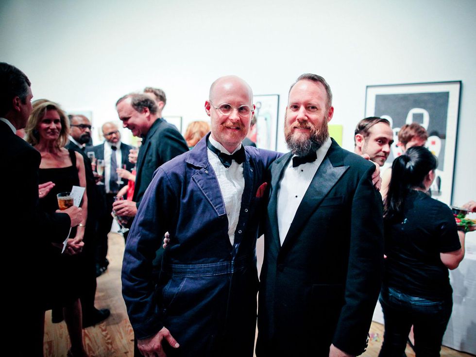 Patrick Renner, left, and Mark McCray at the CAMH Gala April 2014