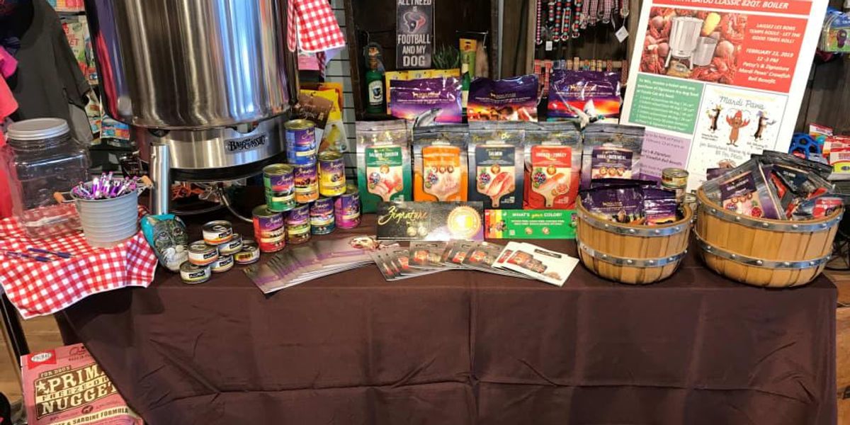 Patsy Market Patsy's Pet Market presents Mardi Paws’ Crawfish Boil - CultureMap Houston