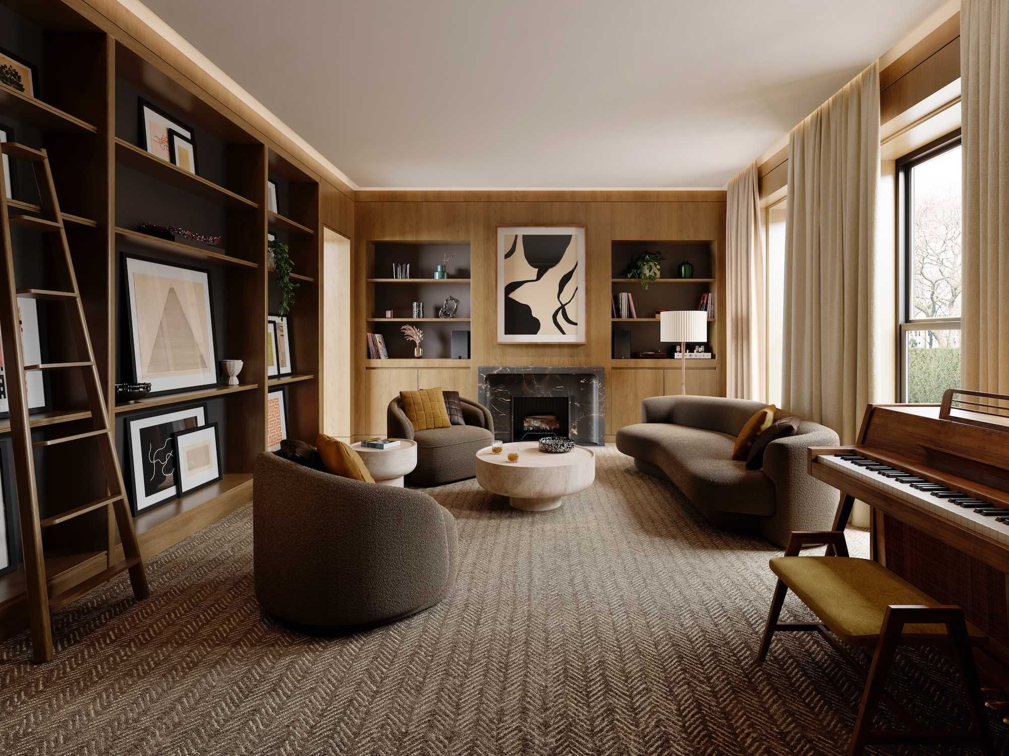 Patterned carpet Anderson Tuftex