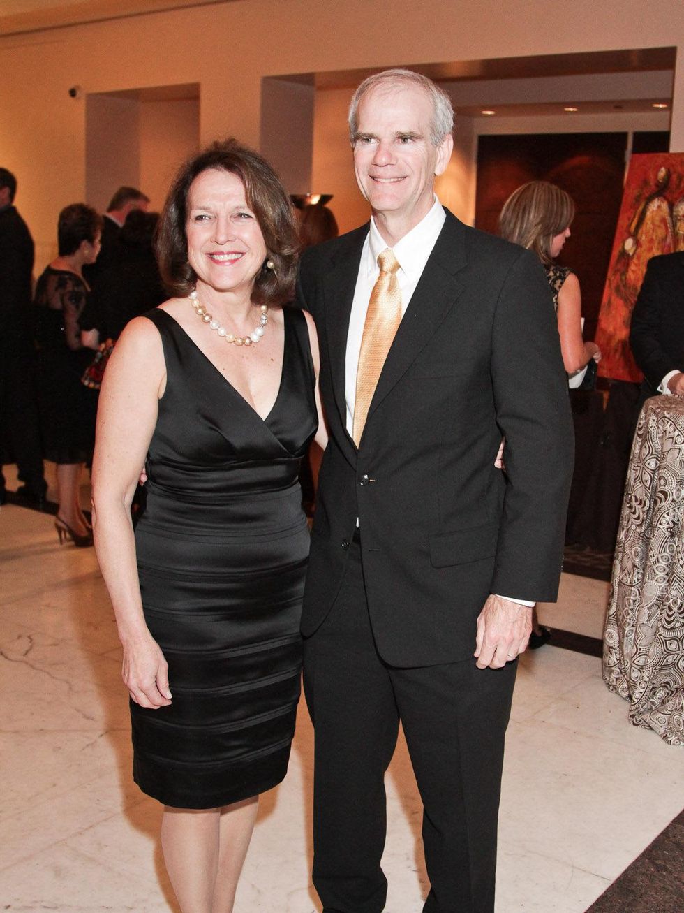 Patti Brock Howard and Steve Howard at the Medical Bridges gala October 2013