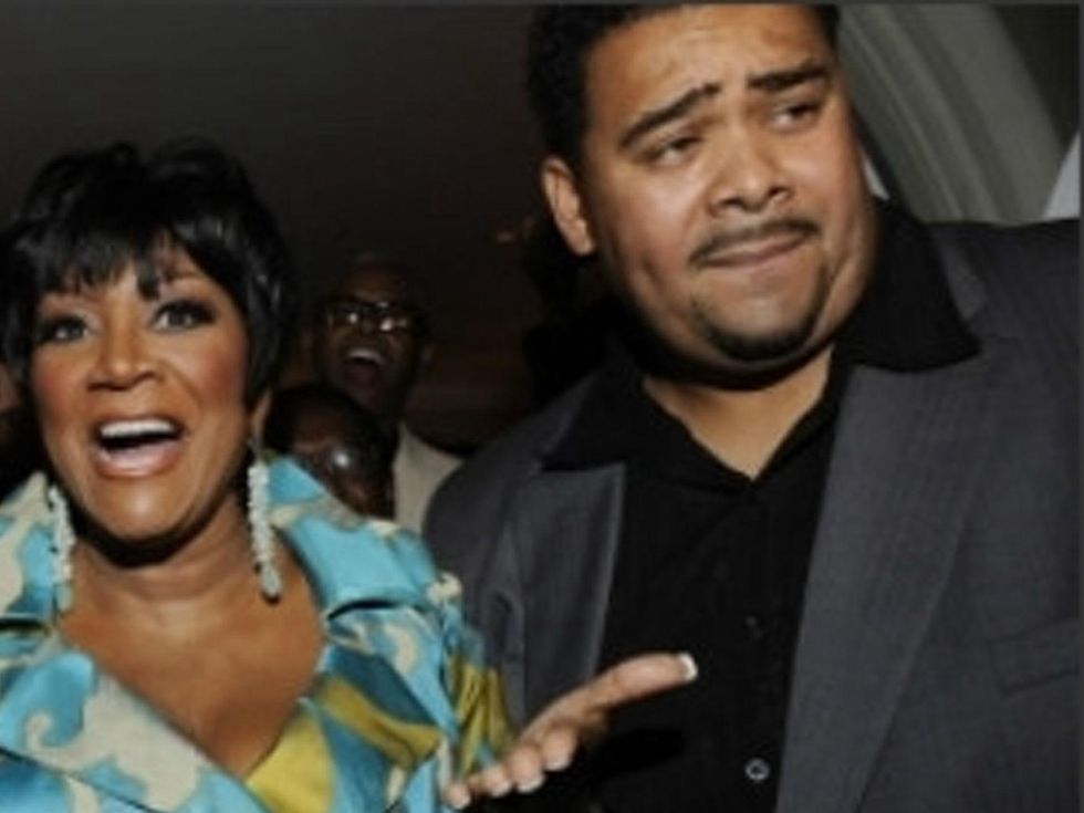 Patti LaBelle and Efrem Holmes arriving at a party in 2009