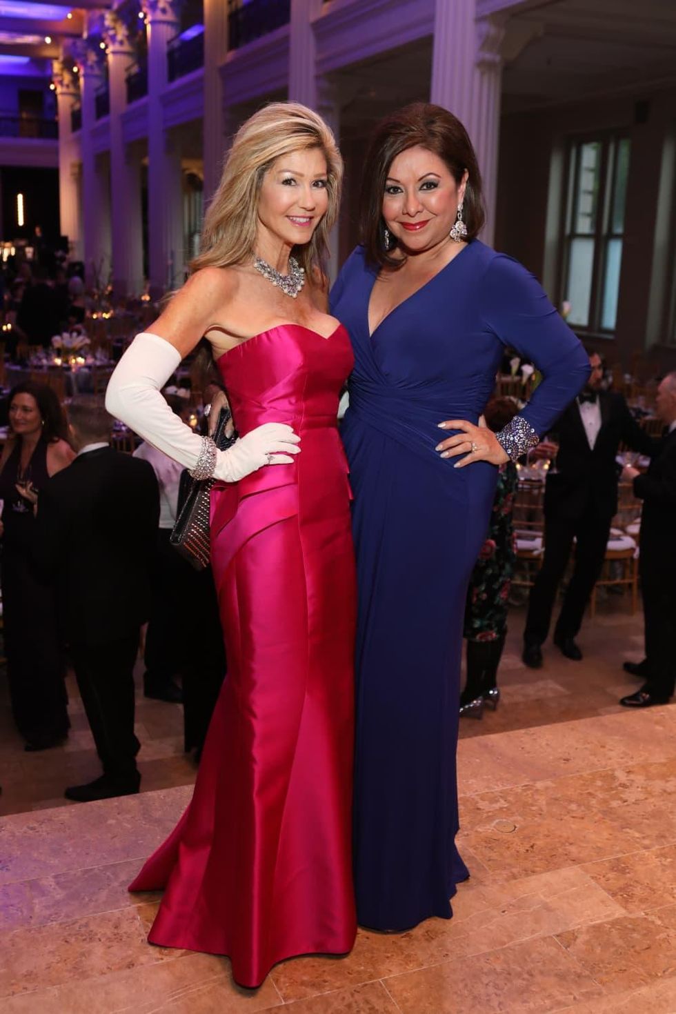 Patti Murphy and Debbie Festari at Stages Gala 2017