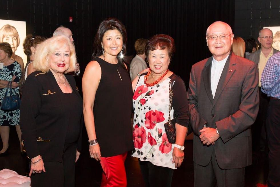 Patti Whitmire Carlton, Marlene Wong, Martha Wong, John Dao at UTHealth Live