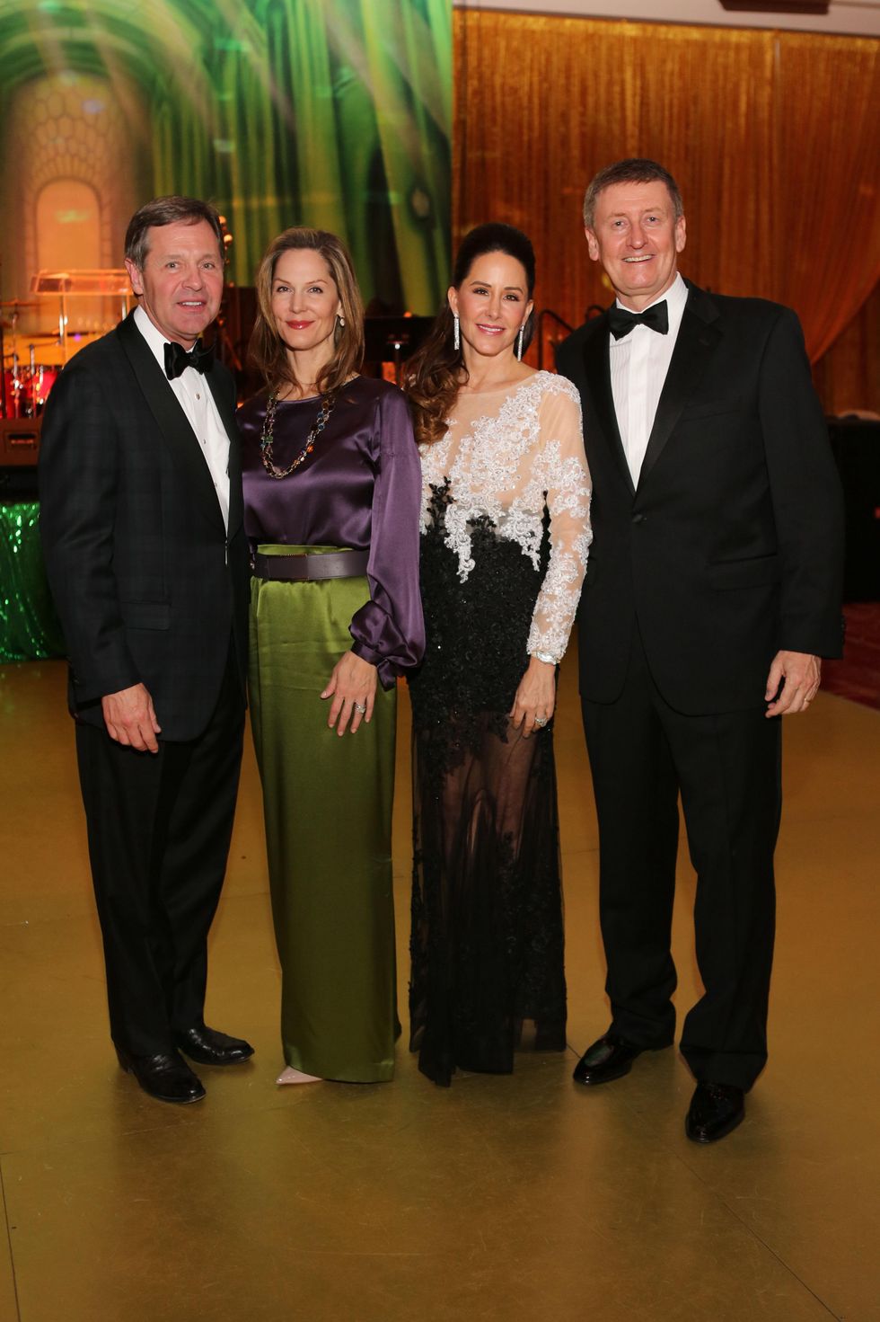Paul and Katherine Murphy, from left, and Liz and Tom Glanville at the Houston SPA Society for the Performing Arts Gala March 2015