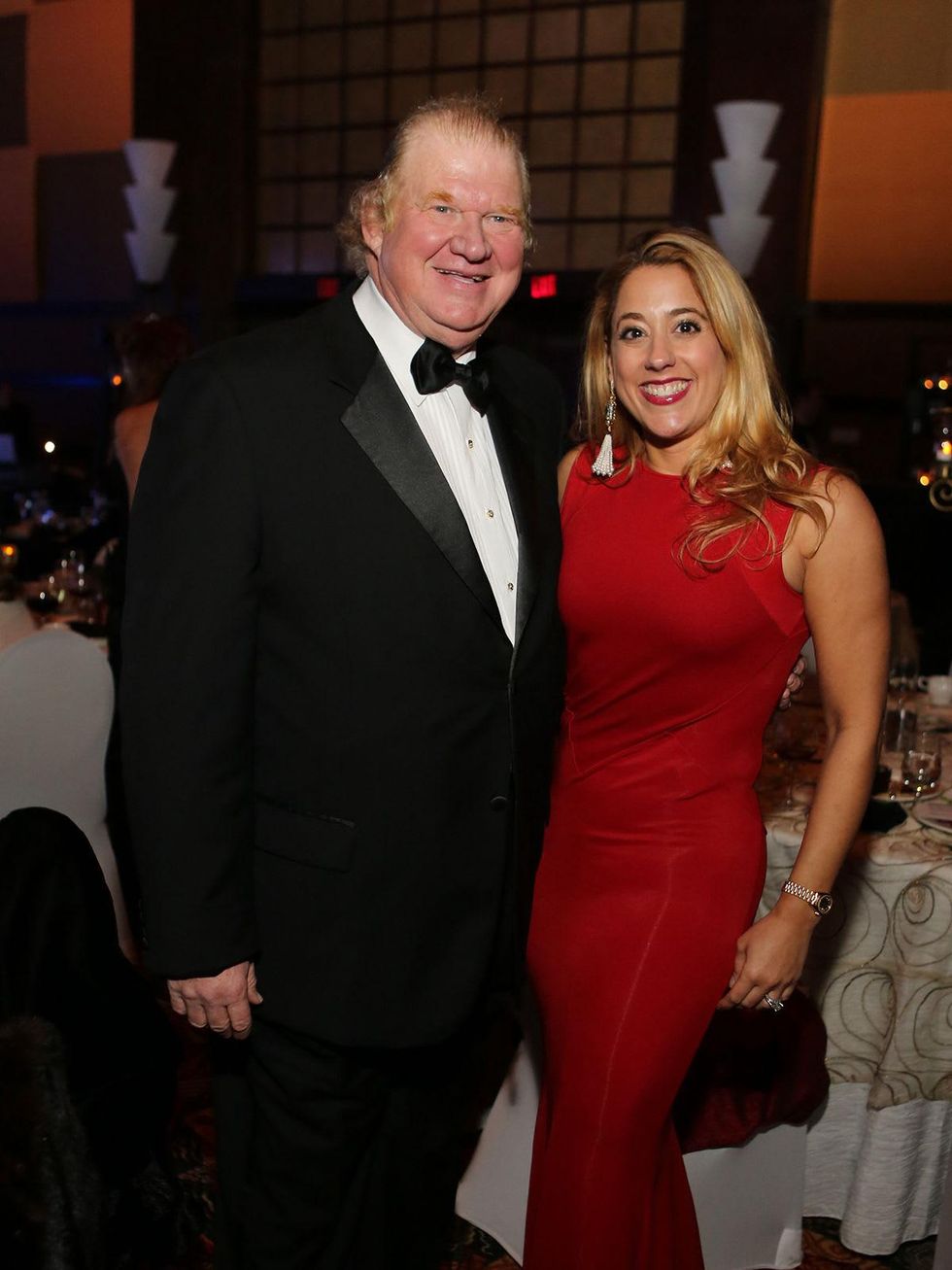 Paul and Kristina Somerville at the Winter Ball January 2014
