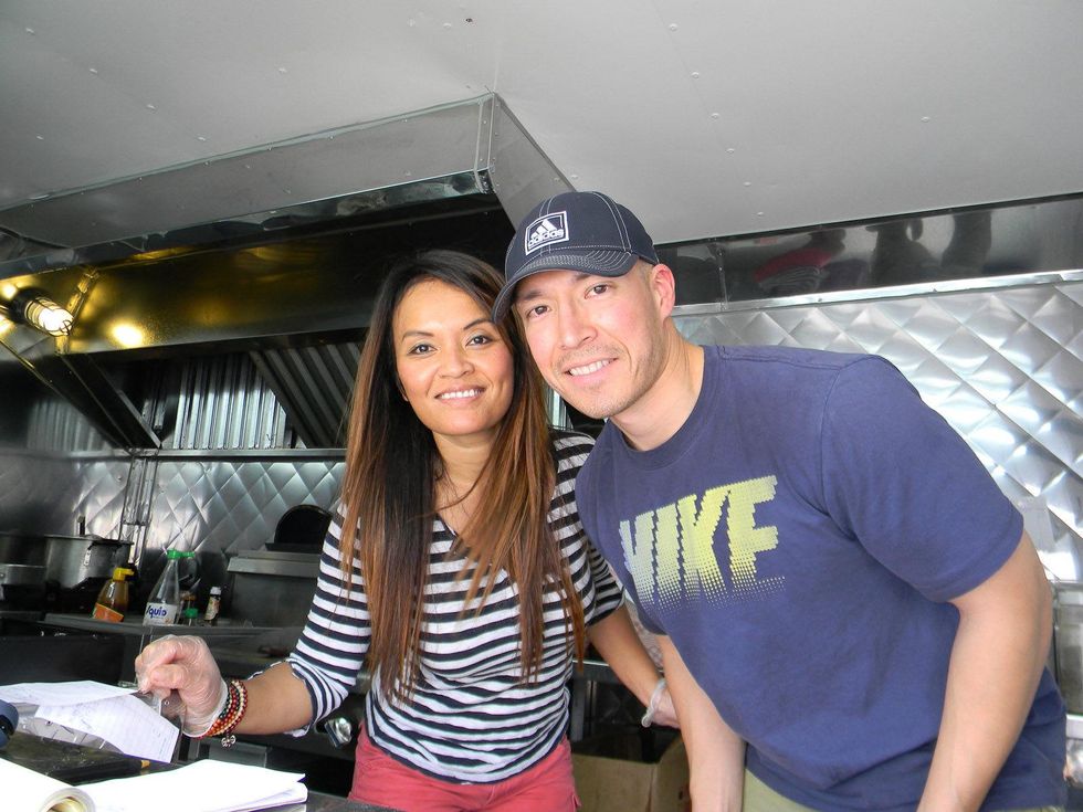 Paul Galvani July 2013 Five food trucks that didn't make it into the book The Pho-Jita Thai-Mexican fusion food truck Souli Phaduangdet and John Tapia