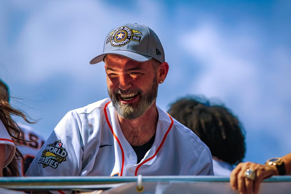 Paul Wall Houston Astros World Series downtown parade 2022