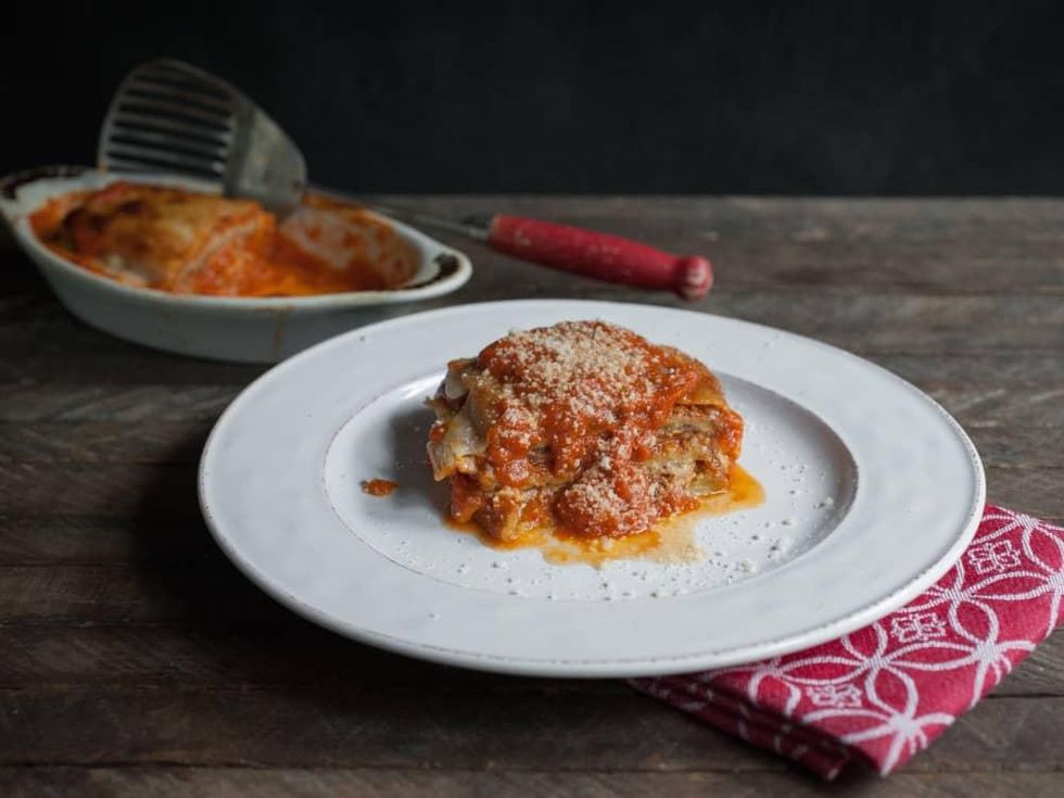 Paulie's cookbook eggplant parmesan