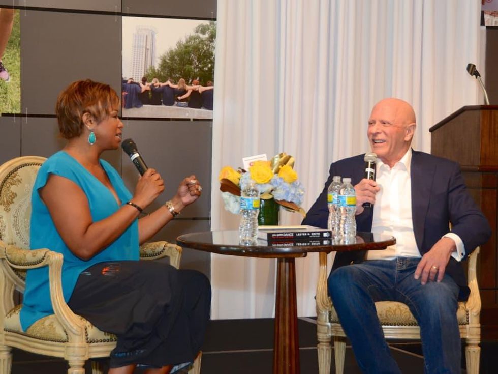 PDAP event Sept 2015 Deborah Duncan, Lester Smith