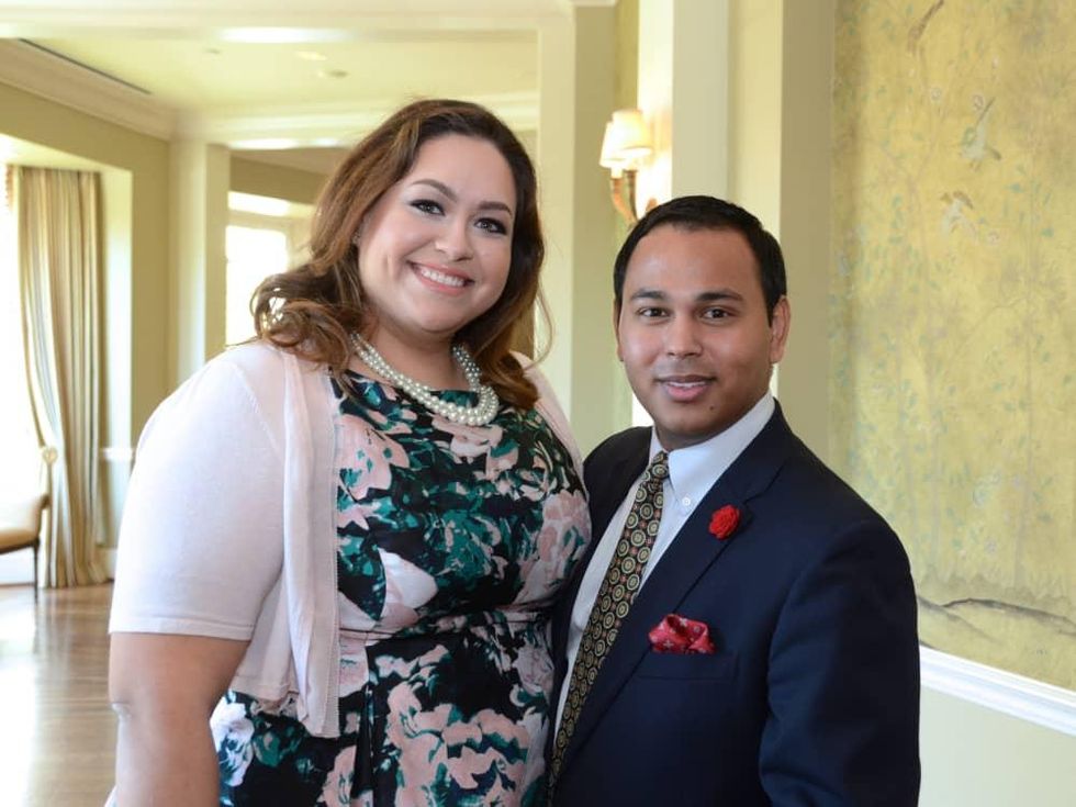PDAP event Sept 2015 Laurel Flores, Clint Sosa