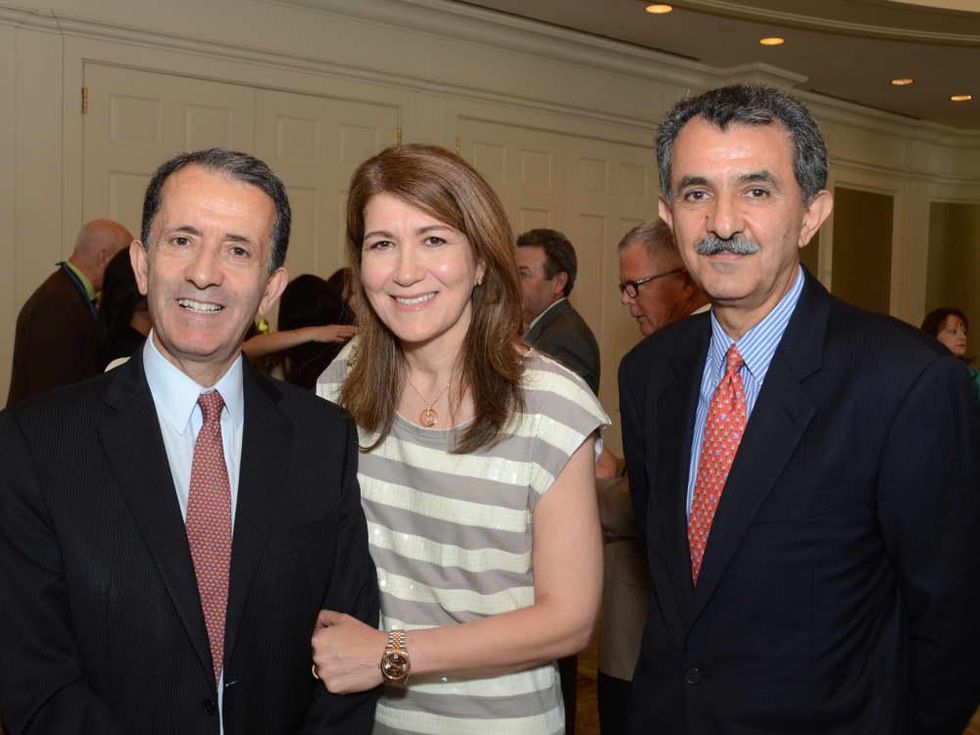 PDAP event Sept 2015 Zin & Nora Zmati, Chair Ali Saberioon
