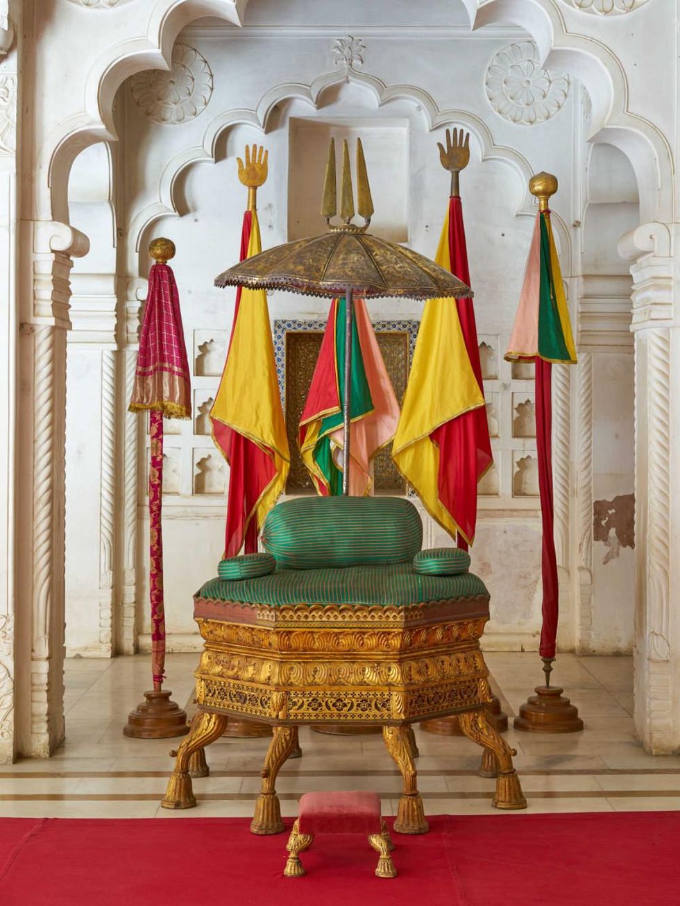 "Peacock in the Desert: The Royal Arts of Jodhpur, India" opening day