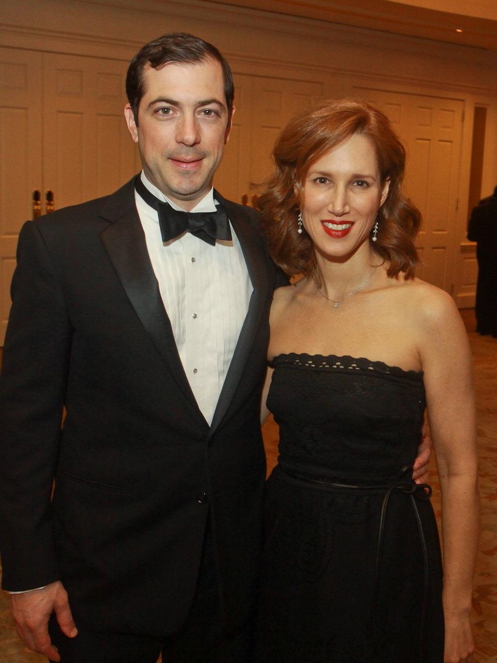 Pearl Ball, February 2013, Chris Dorros, Carolyn Dorros